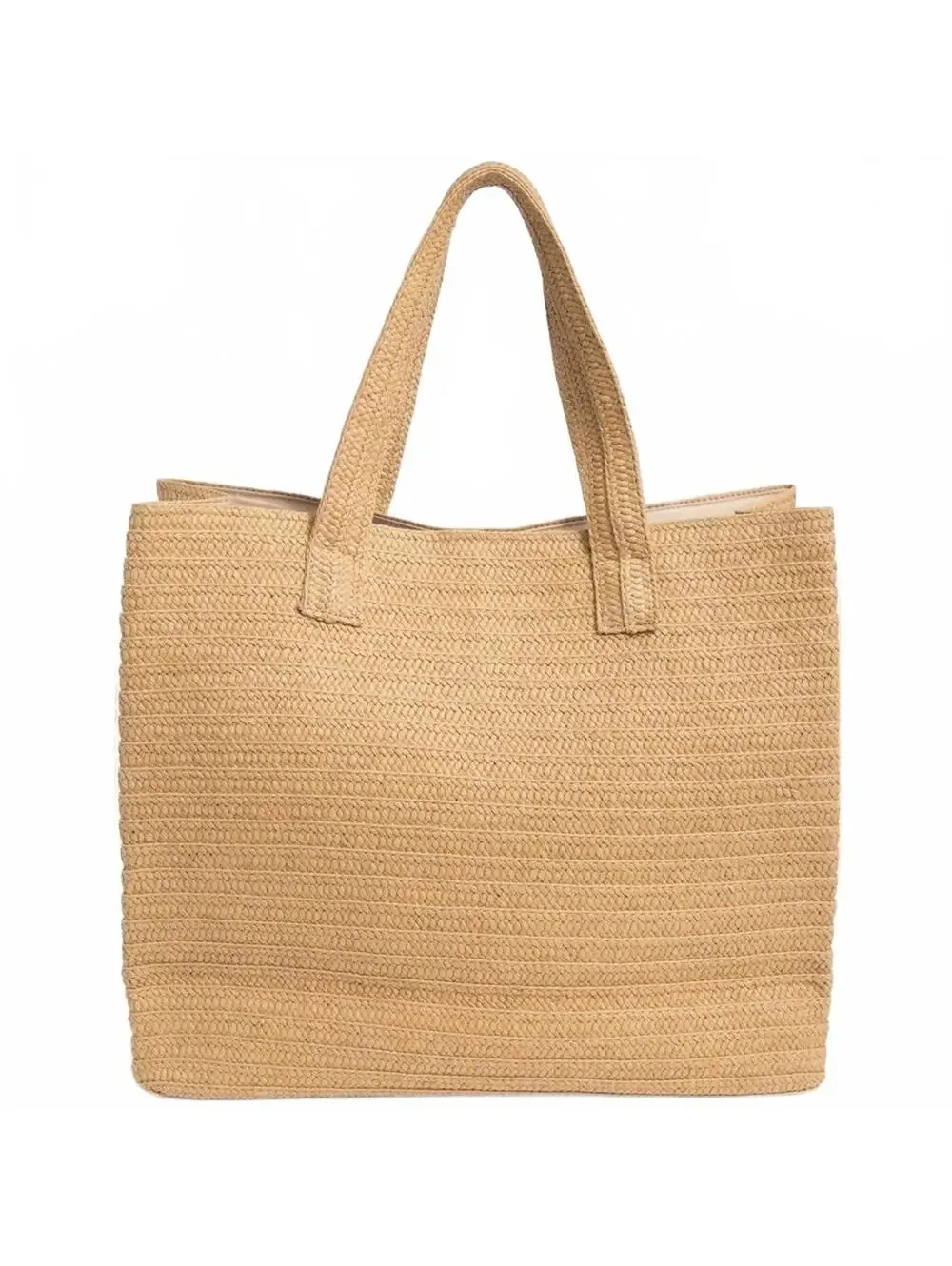 Vitamin Sea Woven Paper Straw Tote Bag Collection XIIX Natural NWT - Picture 3 of 9